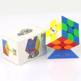  Rubik 3x3 Diansheng M Stickerless 2021 (Có Nam Châm)/ Diansheng 3M Stickerless 2021 ( Có Nam Châm ) - Zyo Rubik 