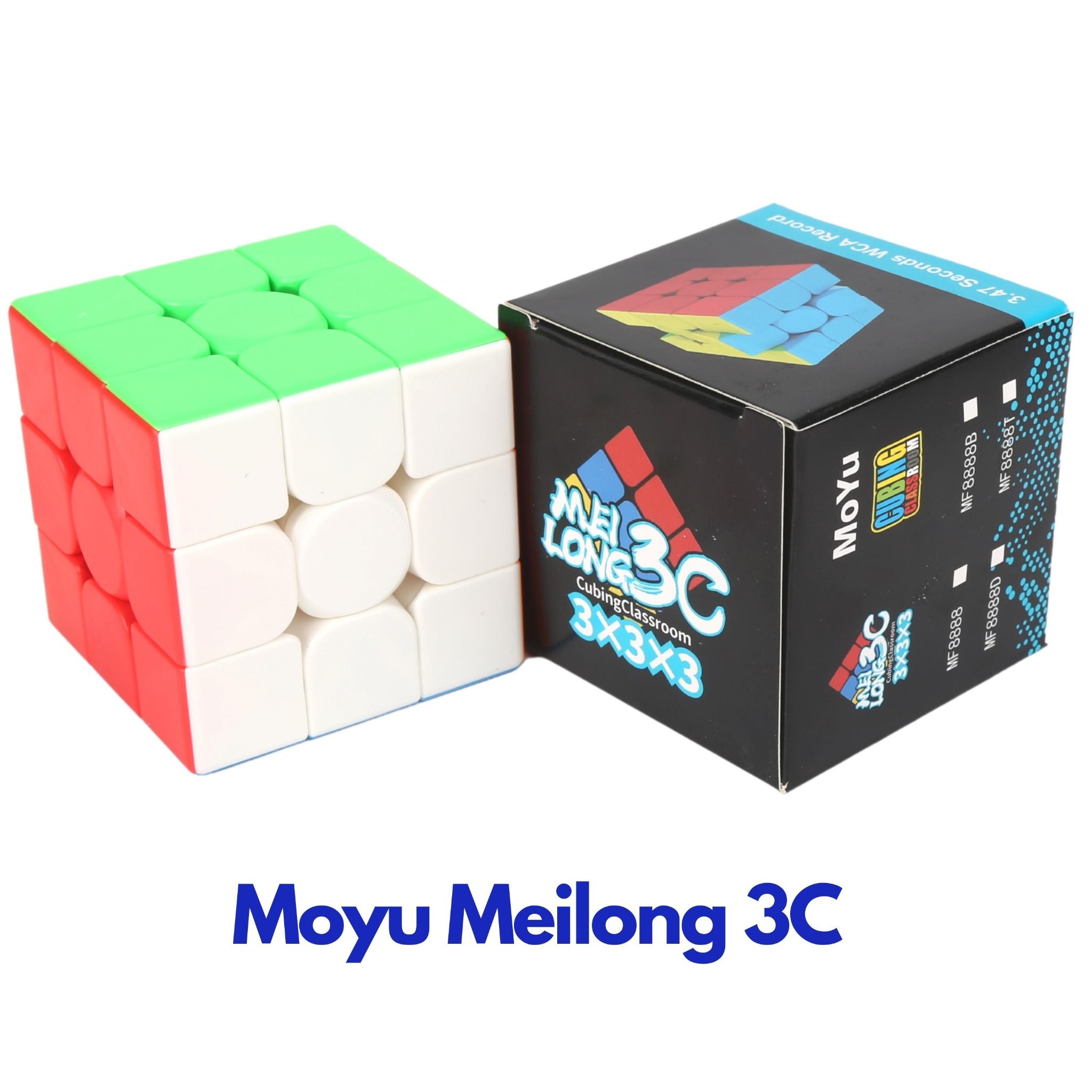  Rubik 3x3 - Moyu Meilong 3 - Đồ Chơi Trí Tuệ Stickerless Hộp Mới - ZyO Rubik 