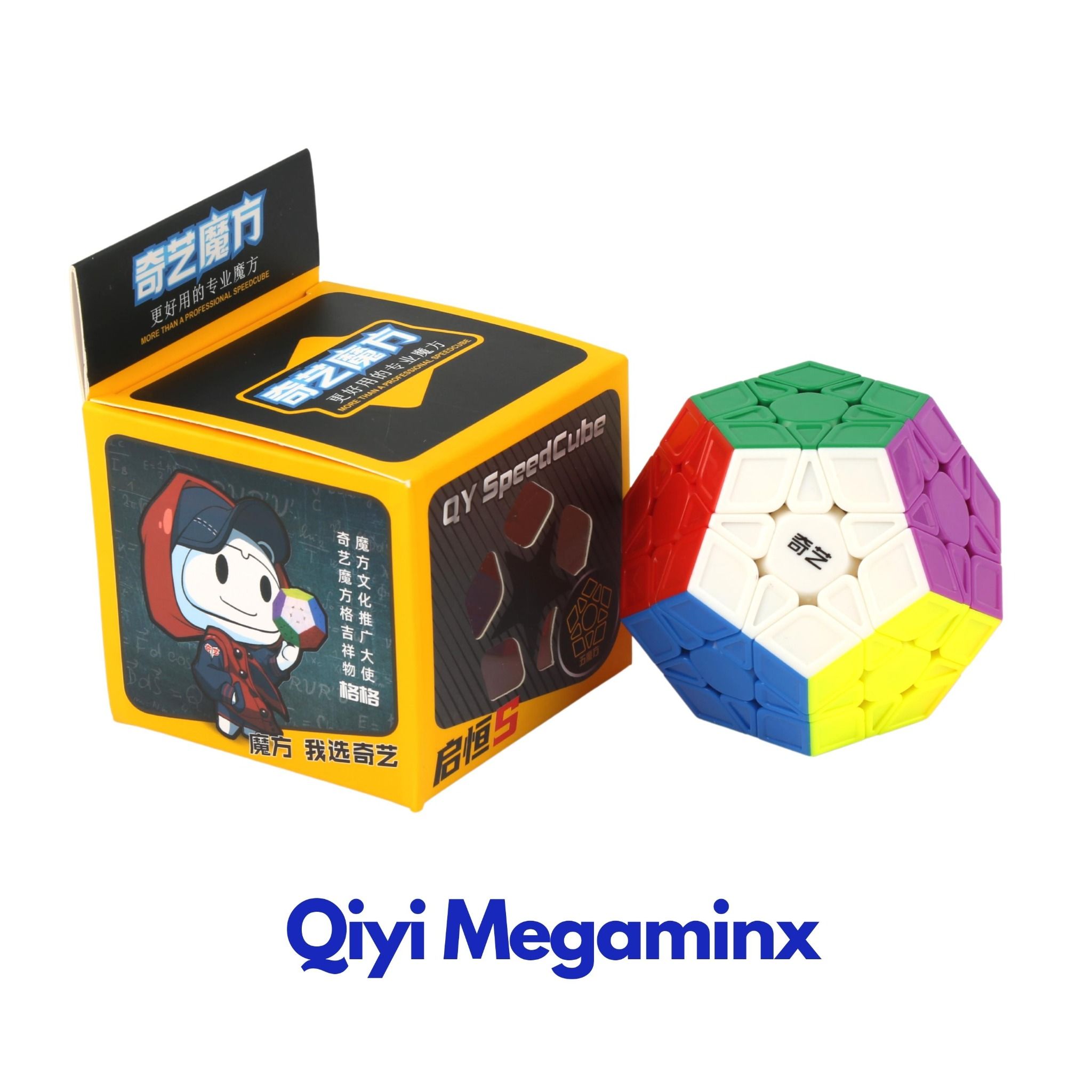 Rubik Biến Thể - QiYi Megaminx - QiHeng S Stickerless, Viền Đen - ZyO – ZyO  Rubik