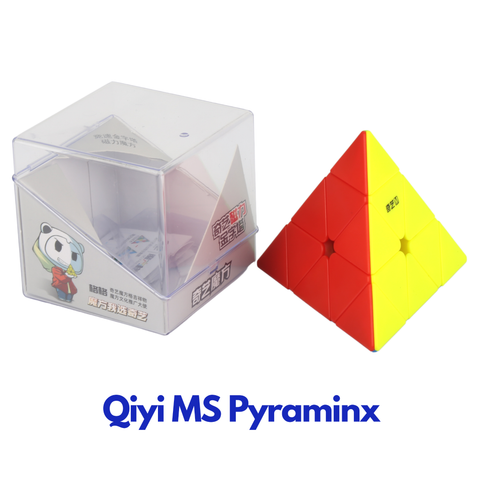  Rubik Pyraminx QiYi MS Magnetic 2020 stickerless (Có nam Châm- Hãng Mod M) - ZyO Rubik 