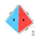  Rubik 3x3-Pyraminx-Moyu Meilong Stickerless - Đồ Chơi Rubik Biến Thể Tam Giác - ZyO Rubik 