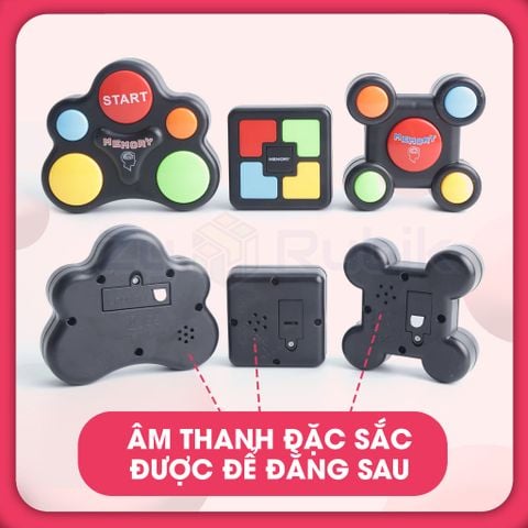  [ Đồ Chơi Trí Tuệ] Máy Trò Chơi Rèn Luyện Trí Nhớ IQ- Trò Chơi Điện Tử Cho Trẻ Em- Khối Rubik IQ Cầm Tay- Zyo Rubik 