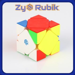  [Rubik skewb] Rubik Biến thể Rubik Gan Skewb M Stickerless có nam châm sẵn - ZyO Rubik 