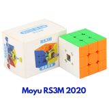  Rubik 3x3 RS3M 2020 MFJS - Rubik Nam Châm Stickerless 3 Tầng - ZyO Rubik 
