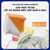  Rubik 3x3 YJ Appari Magnetic 2024 Speed Micro Actuator- Rubic Có Nam Châm- Zyo Rubik 