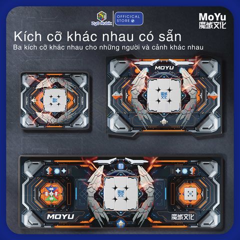  Phụ Kiện Rubik - Moyu Cube Mat - Thảm Moyu, Lót Chuột, CFOP 2024 - Zyo Rubik 