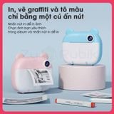  Máy Chụp Ảnh Mini Cho Bé-Camera In Lấy Liền Kỹ Thuật Số Số Siêu Cute Camera 4000W Pixels- Zyo Rubik 