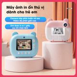  Máy Chụp Ảnh Mini Cho Bé-Camera In Lấy Liền Kỹ Thuật Số Số Siêu Cute Camera 4000W Pixels- Zyo Rubik 