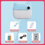  Máy Chụp Ảnh Mini Cho Bé-Camera In Lấy Liền Kỹ Thuật Số Số Siêu Cute Camera 4000W Pixels- Zyo Rubik 