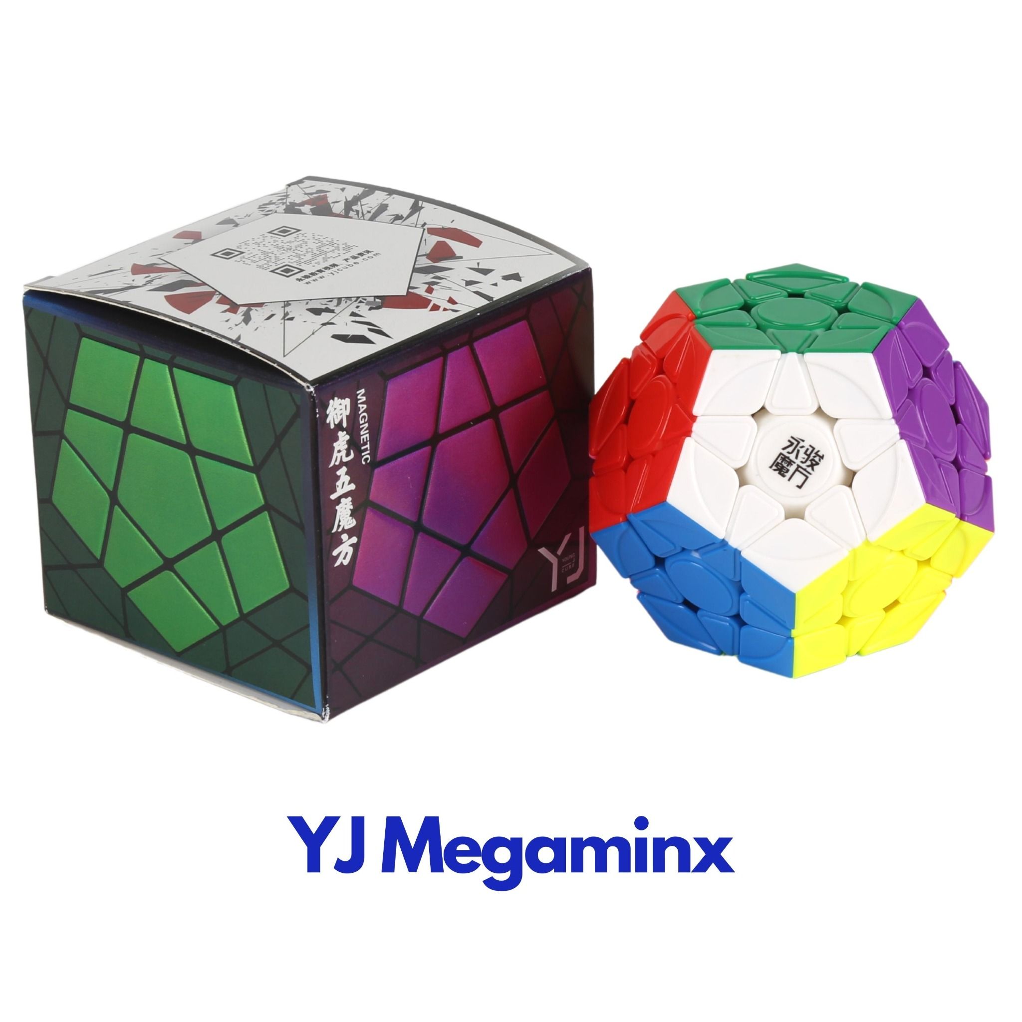  Rubik Biến Thể Megaminx YJ - Đồ Chơi Trí Tuệ Có Nam Châm Stickerless Không Viền - Zyo Rubik 