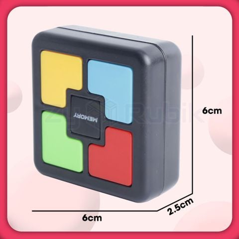  [ Đồ Chơi Trí Tuệ] Máy Trò Chơi Rèn Luyện Trí Nhớ IQ- Trò Chơi Điện Tử Cho Trẻ Em- Khối Rubik IQ Cầm Tay- Zyo Rubik 