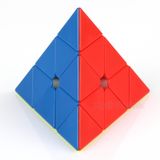  [Rubik biến thế] Rubik Kim Tự Tháp Meilong Pyraminx M Stickerless không viền ( Có nam châm ) - ZyO Rubik 