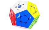  Rubik Gan Megaminx V2 2024 - Gan Megaminx Maglev UV - Rubik Biến Thể Gan 12 Mặt Có Nam Châm Cao Cấp - Zyo Rubik 