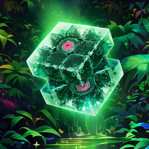  [HÀNG MỚI VỀ] Rubik 3x3 GAN15 Maglev EmeraldoX 2025 Limited Edition - ZyO Rubik 