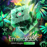  [PRE-ORDER] Rubik 3x3 GAN15 Maglev EmeraldoX 2025 Limited Edition - ZyO Rubik 