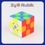  Rubik 3x3 GAN 12 SERIES 3 phiên bản Maglev UV/ Maglev Matte / Gan 12M LEAP Stickerless không viền - ZyO Rubik 