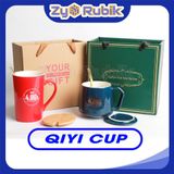  Phụ Kiện Rubik - Qiyi Mug Rubik - Qiyi Cup - Cốc Uống Nước Đến Từ Hãng Qiyi - Zyo Rubik 