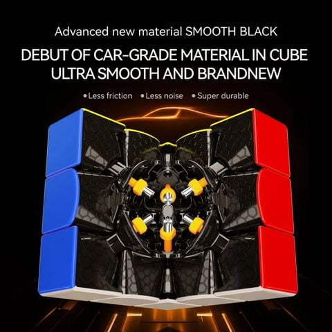  [NEW] Rubik 3x3 - GAN 15 New Black UV Coated - Đồ Chơi Trí Tuệ - Zyo Rubik 