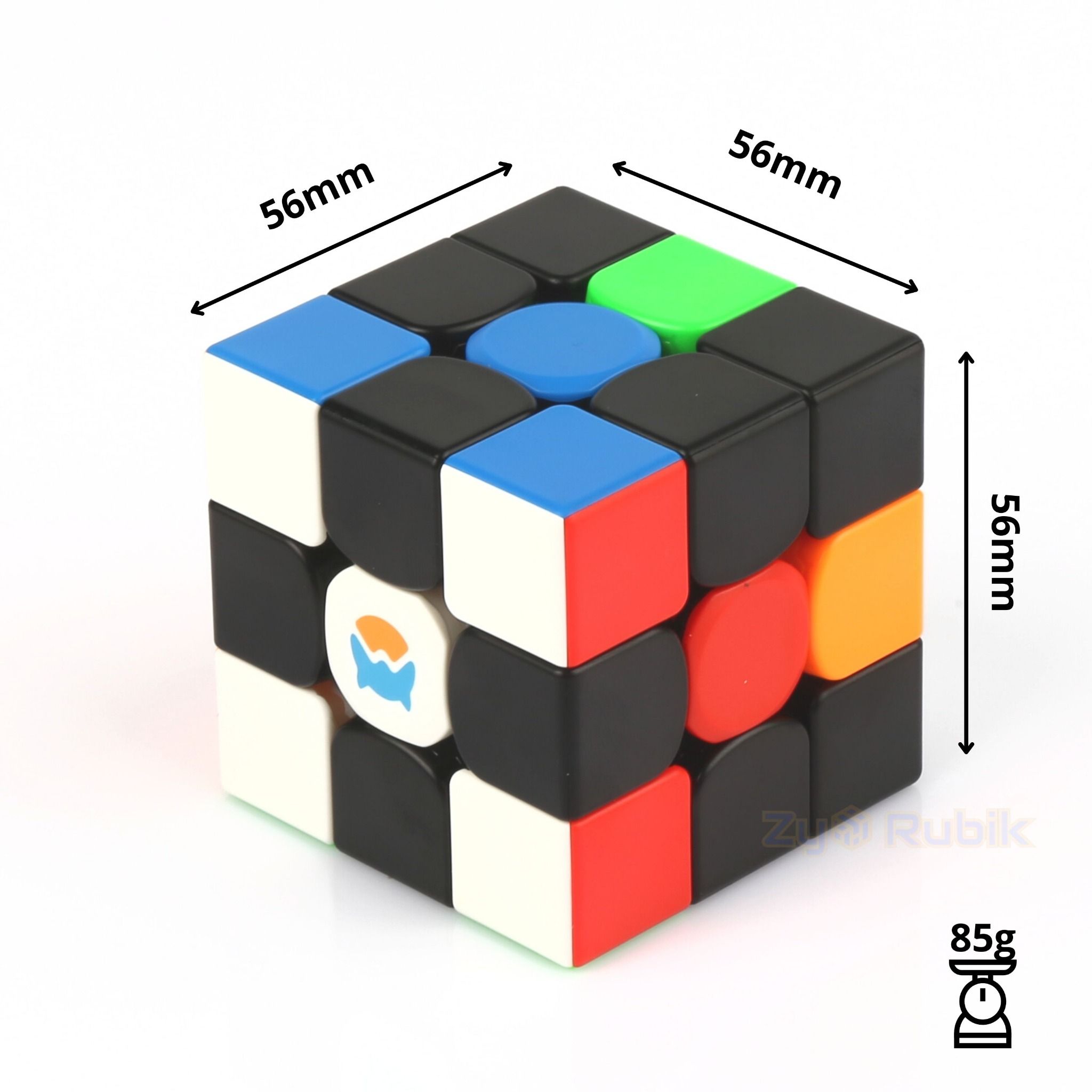 Siêu Phẩm 2021 Rubik 3x3x3 GAN 12 SERIES 2 phiên bản Maglev  Gan 12M  LEAP Stickerless Tặng ngay 1 DNM37 lube 3cc