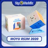  Rubik 3x3 RS3M 2020 MFJS - Rubic Nam Châm Stickerless 3 Tầng - ZyO Rubik 