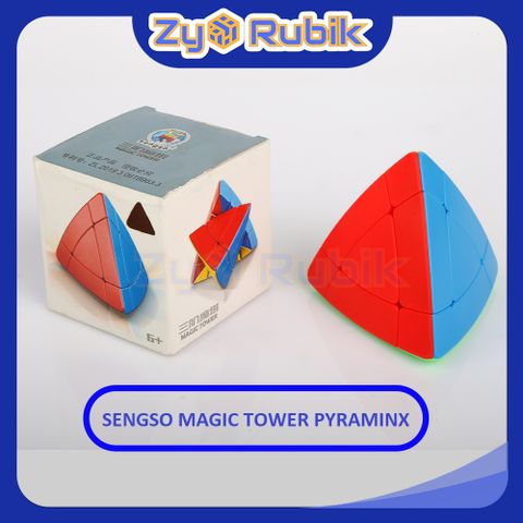  Rubik Sengsou Magic Tower Pyraminx- Đồ chơi trí tuệ - Zyo Rubik 
