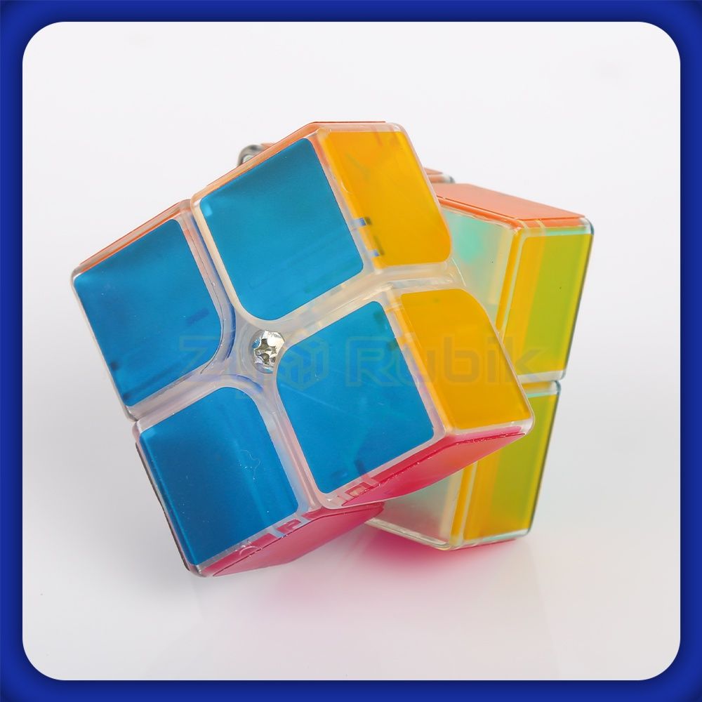  Rubik Biến thể Thạch anh Jelly 2x2 Zcube - Zyo Rubik 