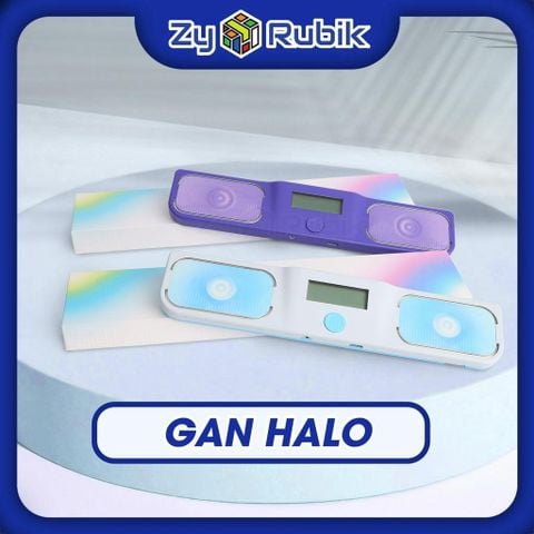  [ Phụ Kiện Rubik] Gan Timer Halo 2023 Đồng Hồ Bấm Giờ Giải Rubik - Timer Kết Nối Bluetooth ( Sạc điện) - Zyo Rubik 