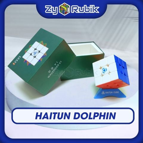  Rubik 3x3 HaiTun Waverider V1 phiên bản Standard và Flagship - Rubic 3x3 cao cấp có nam châm - Zyo Rubik 