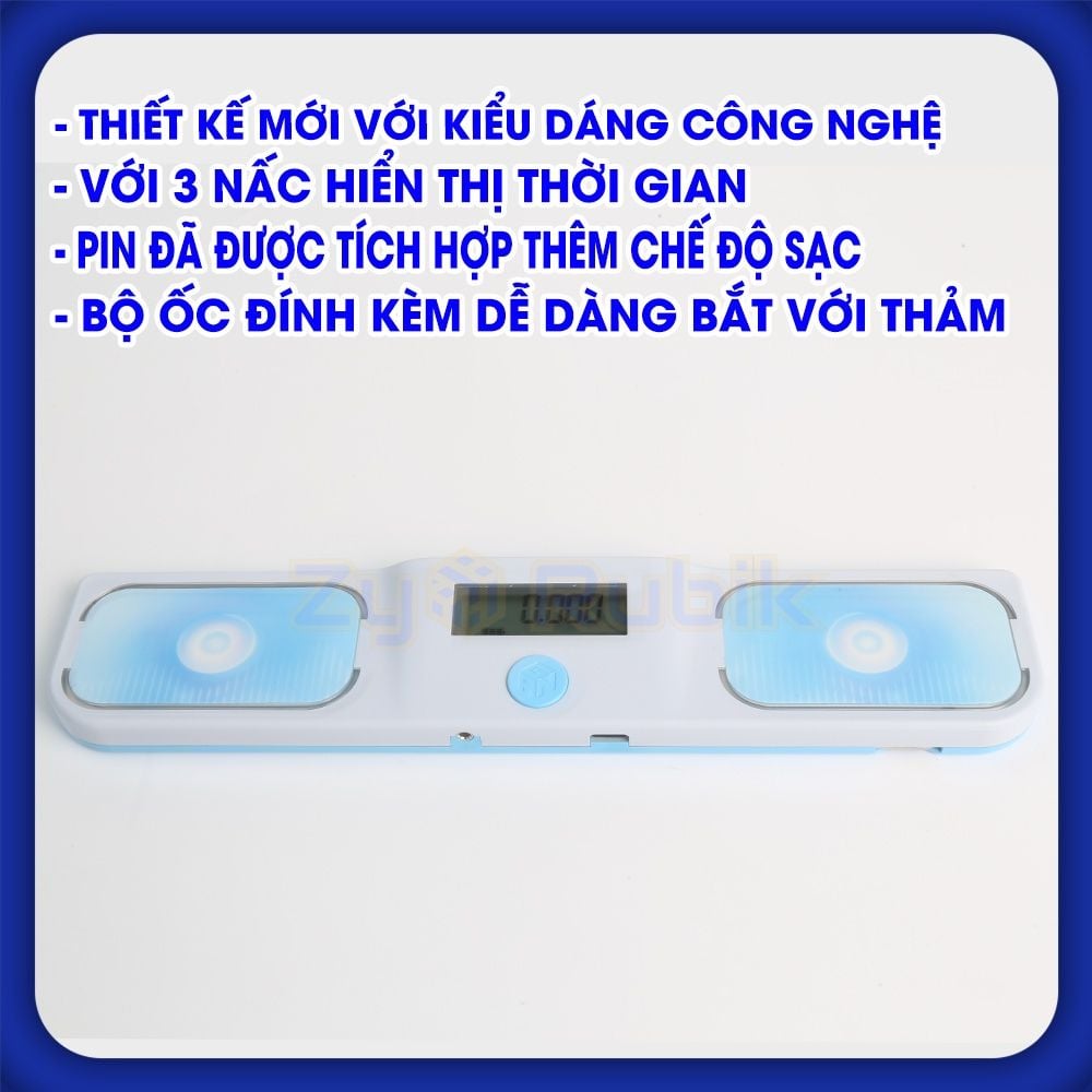  [ Phụ Kiện Rubik] Gan Timer Halo 2023 Đồng Hồ Bấm Giờ Giải Rubik - Timer Kết Nối Bluetooth ( Sạc điện) - Zyo Rubik 