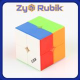  Rubik 2x2 QiYi MS Magnetic 2020 stickerless (Có nam Châm- Hãng Mod M) - ZyO Rubik 