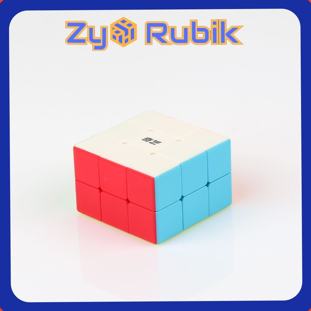  Rubik QiYi - Biến Thể 2x3x3 ( Stickerless Không Viền ) - ZyO Rubik 