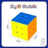  Rubik 3x3 QiYi MS Magnetic 2020 stickerless (Có nam Châm- Hãng Mod M) - ZyO Rubik 