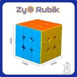  Rubik 3x3 - Moyu Meilong 3 - Đồ Chơi Trí Tuệ Stickerless Hộp Mới - ZyO Rubik 