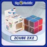 Rubik Biến thể Thạch anh Jelly 2x2 Zcube - Zyo Rubik 