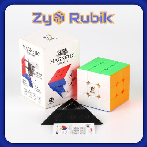  Rubik 3x3 - Yuxin Little Magic M 2020 - Đồ Chơi Rubik 3 Tầng Có Nam Châm Stickerless - ZyO Rubik 