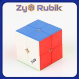  Rubik 2x2 QiYi MS Magnetic 2020 stickerless (Có nam Châm- Hãng Mod M) - ZyO Rubik 