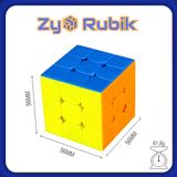  Rubik 3x3 QiYi MS Magnetic 2020 stickerless (Có nam Châm- Hãng Mod M) - ZyO Rubik 