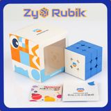  Rubik 3x3 GAN Monster Go Cloud Blue - Đồ Chơi Trí Tuệ Khối Lập Phương 3 Tầng (Stickerless Xanh Dương) - Zyo Rubik 