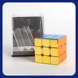  [ Rubik 3x3x3] Rubik Cyclone Boys Metallic 3x3 Có Nam Châm/ Không Nam Châm- Rubic Mạ Vàng Kim Loại- Zyo Rubik 