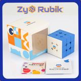  Rubik 3x3 GAN Monster Go Cloud Blue - Đồ Chơi Trí Tuệ Khối Lập Phương 3 Tầng (Stickerless Xanh Dương) - Zyo Rubik 