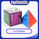  Rubik YJ Pyraminx - Đồ Chơi Trí Tuệ Rubic Tam Giác 3 Tầng Stickerless Không Viền Có Nam Châm - Zyo Rubik 
