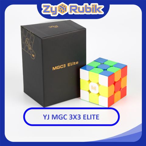  Rubik 3x3 MGC Elite - Đồ Chơi Rubik 3 Tầng Stickerless ( Có Nam Châm ) - Zyo Rubik 