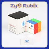  Rubik 2x2/ GAN 249 V2 M Stickerless (Có nam châm) - ZyO Rubik 