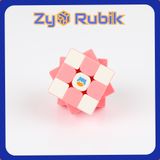  Rubik 3x3x3 GAN Monster Go Cloud Pink (Stickerless hồng) - Đồ Chơi Rubik 3 Tầng - ZyO Rubik 