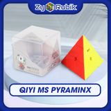  Rubik Pyraminx QiYi MS Magnetic 2020 stickerless (Có nam Châm- Hãng Mod M) - ZyO Rubik 