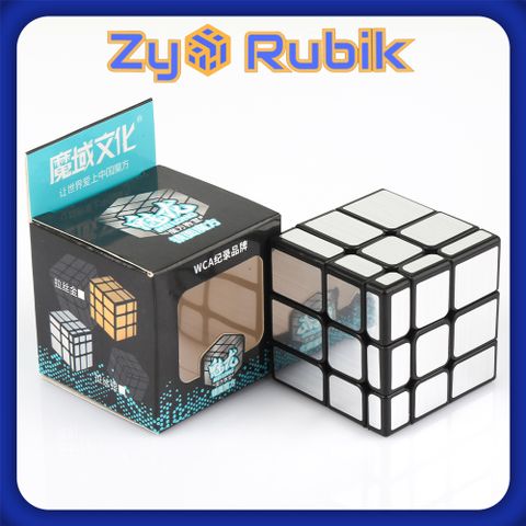  Rubik Gương - Meilong Mirror 3x3 - Đồ Chơi Trí Tuệ Tráng Gương Với 2 Màu Vàng, Bạc - ZyO Rubik 