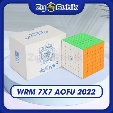  Rubik 7x7 WRM Aofu 2022 - WRM Aofu 7x7 2022 - Đồ Chơi Trí Tuệ - Khối Lập Phương 7 Tầng Có Nam Châm - Zyo Rubik 