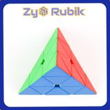  [Rubik biến thế] Rubik Kim Tự Tháp Meilong Pyraminx M Stickerless không viền ( Có nam châm ) - ZyO Rubik 
