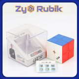  Rubik 2x2 QiYi MS Magnetic 2020 stickerless (Có nam Châm- Hãng Mod M) - ZyO Rubik 