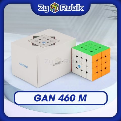  Rubik Gan 460 M - Đồ Chơi Tri Tuệ Khối Lập Phương 4 Tầng Nam Châm Dòng Cao Cấp Flagship - ZyO Rubik 